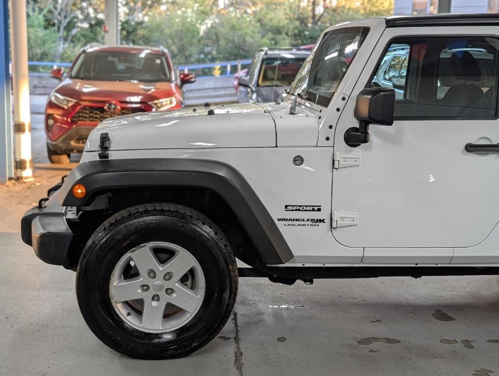 used 2018 Jeep Wrangler JK Unlimited car, priced at $16,995