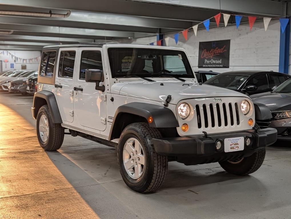 used 2018 Jeep Wrangler JK Unlimited car, priced at $16,995