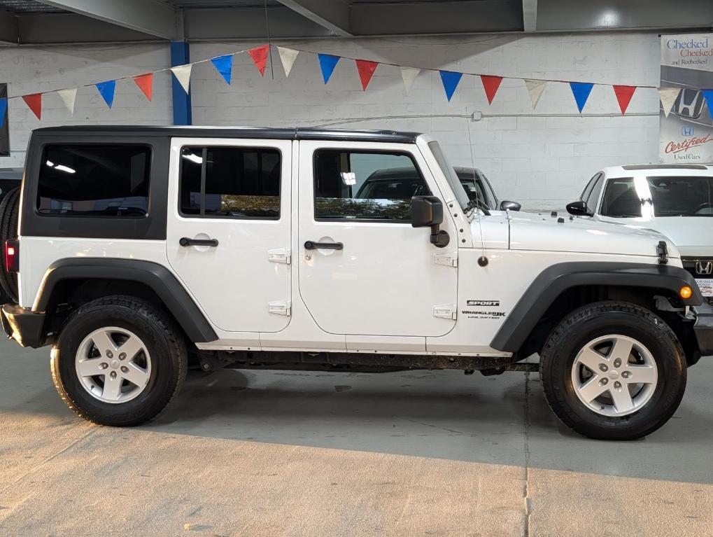 used 2018 Jeep Wrangler JK Unlimited car, priced at $16,995