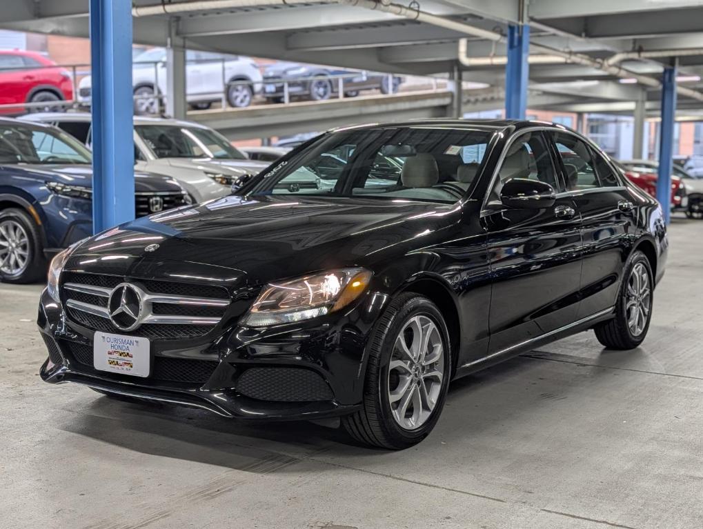 used 2018 Mercedes-Benz C-Class car, priced at $18,895