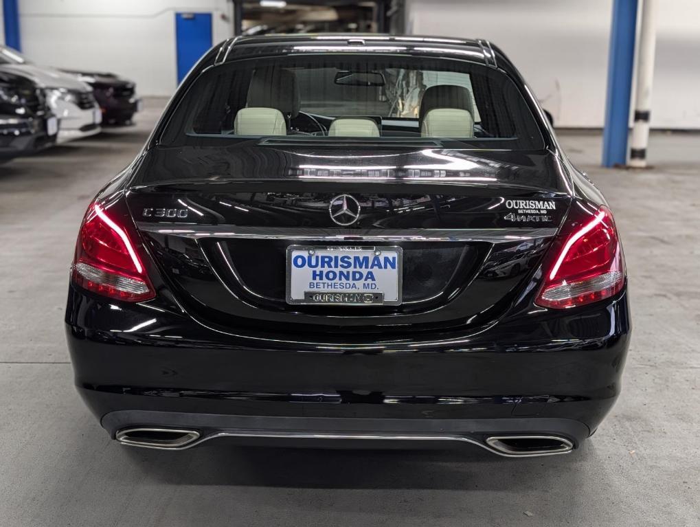 used 2018 Mercedes-Benz C-Class car, priced at $18,895