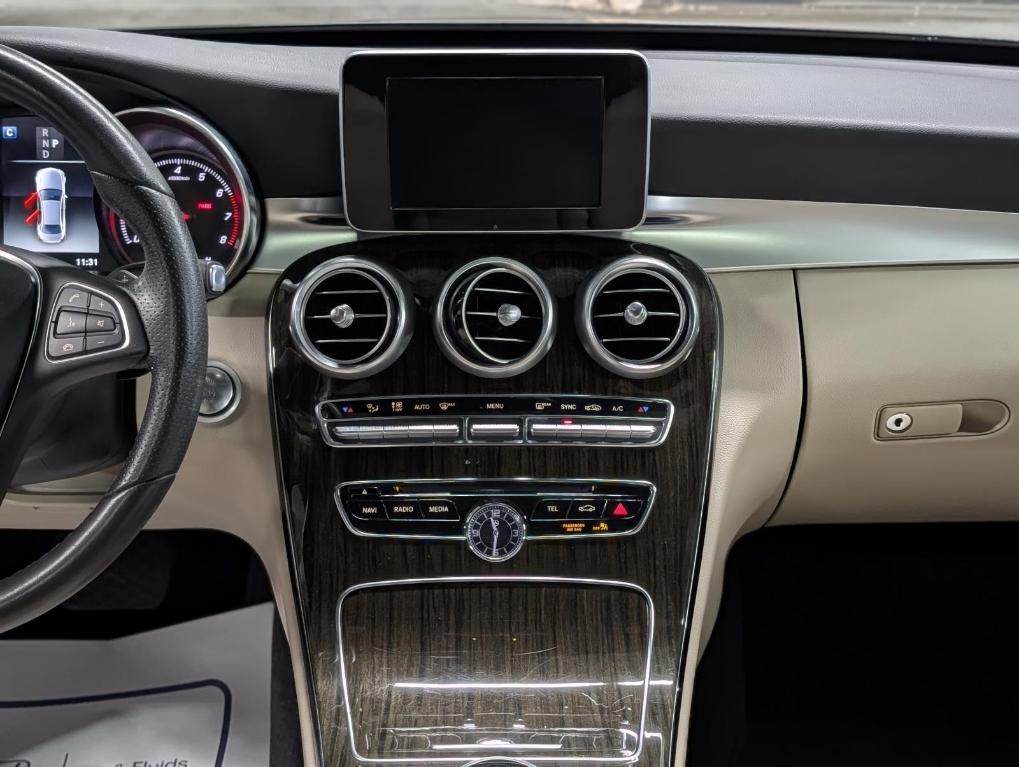 used 2018 Mercedes-Benz C-Class car, priced at $18,895