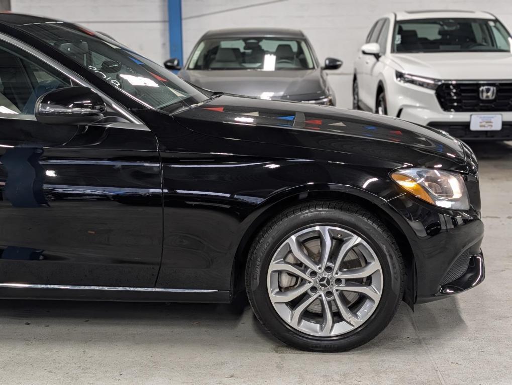 used 2018 Mercedes-Benz C-Class car, priced at $18,895