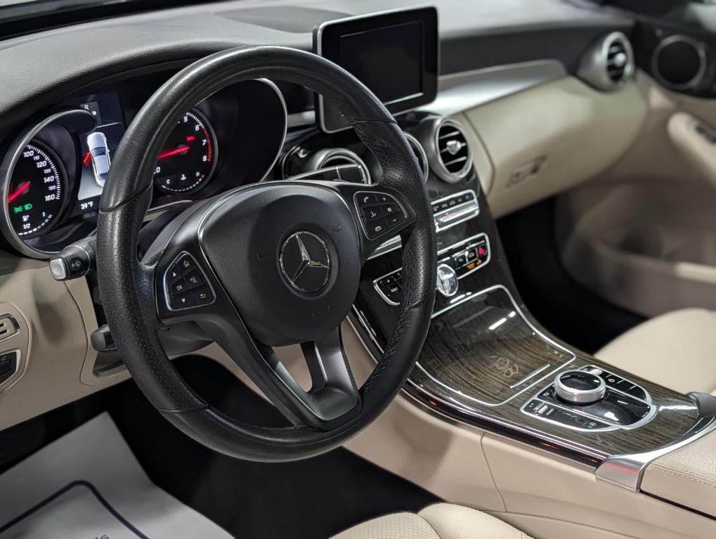 used 2018 Mercedes-Benz C-Class car, priced at $18,895