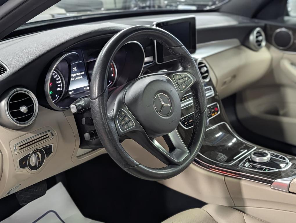 used 2018 Mercedes-Benz C-Class car, priced at $18,895