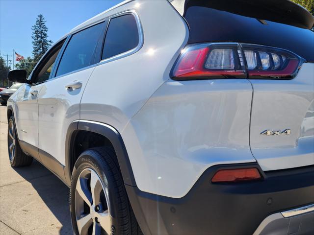 used 2021 Jeep Cherokee car, priced at $26,870