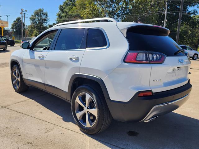 used 2021 Jeep Cherokee car, priced at $26,870