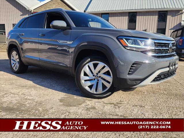 used 2021 Volkswagen Atlas Cross Sport car, priced at $29,870