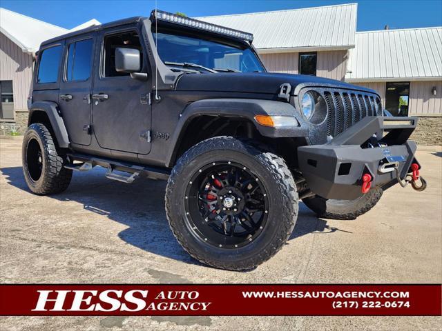 used 2019 Jeep Wrangler Unlimited car, priced at $33,980