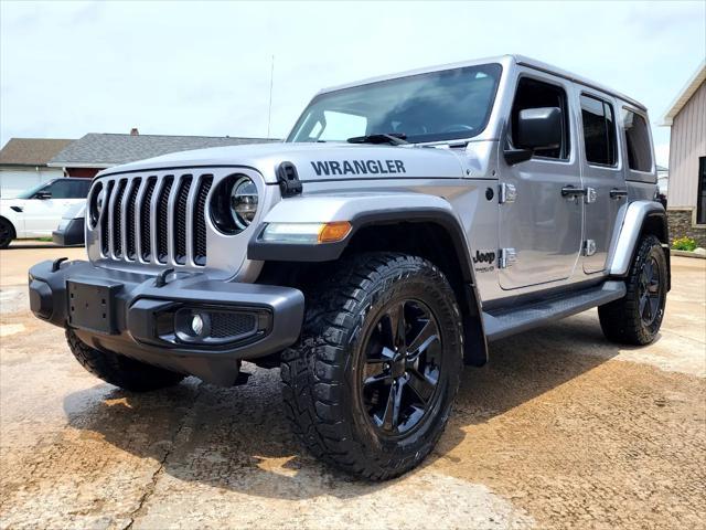used 2020 Jeep Wrangler Unlimited car, priced at $35,980