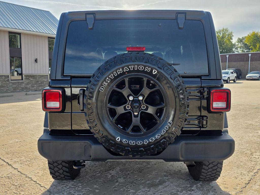 used 2022 Jeep Wrangler car, priced at $31,870