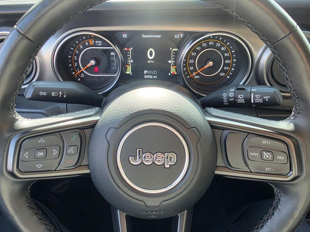 used 2022 Jeep Wrangler car, priced at $31,870