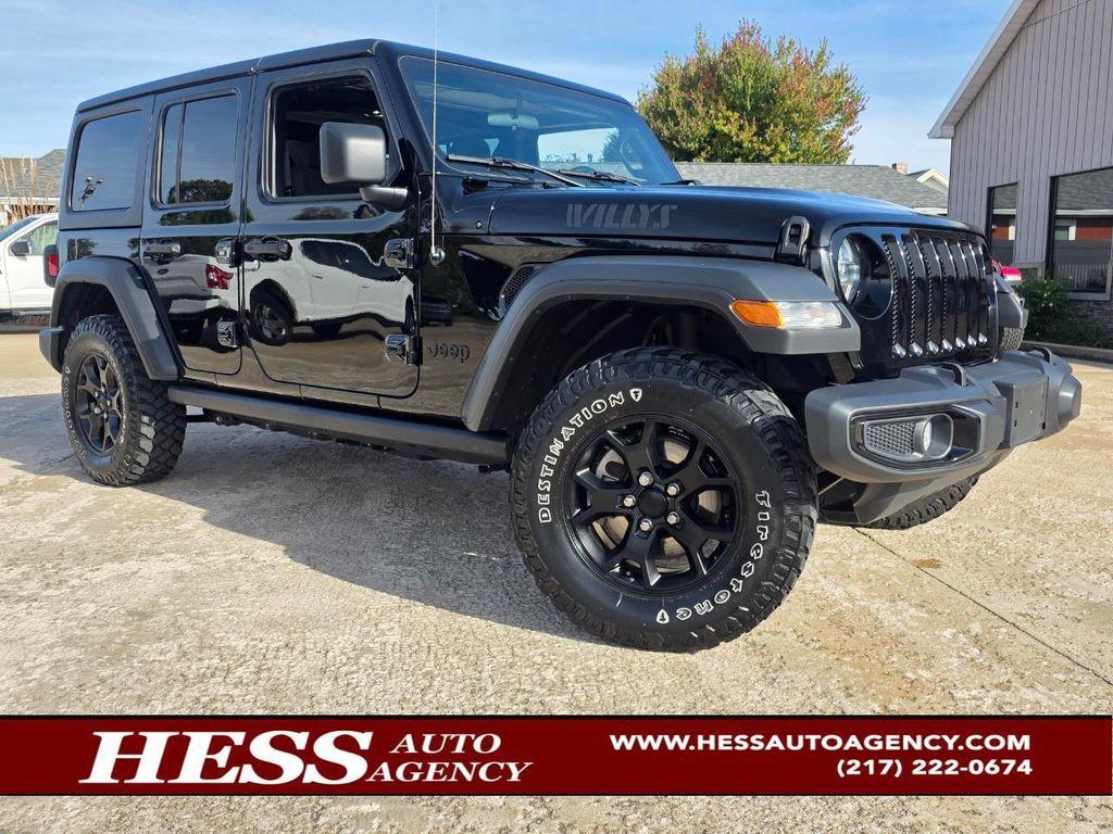used 2022 Jeep Wrangler car, priced at $31,870
