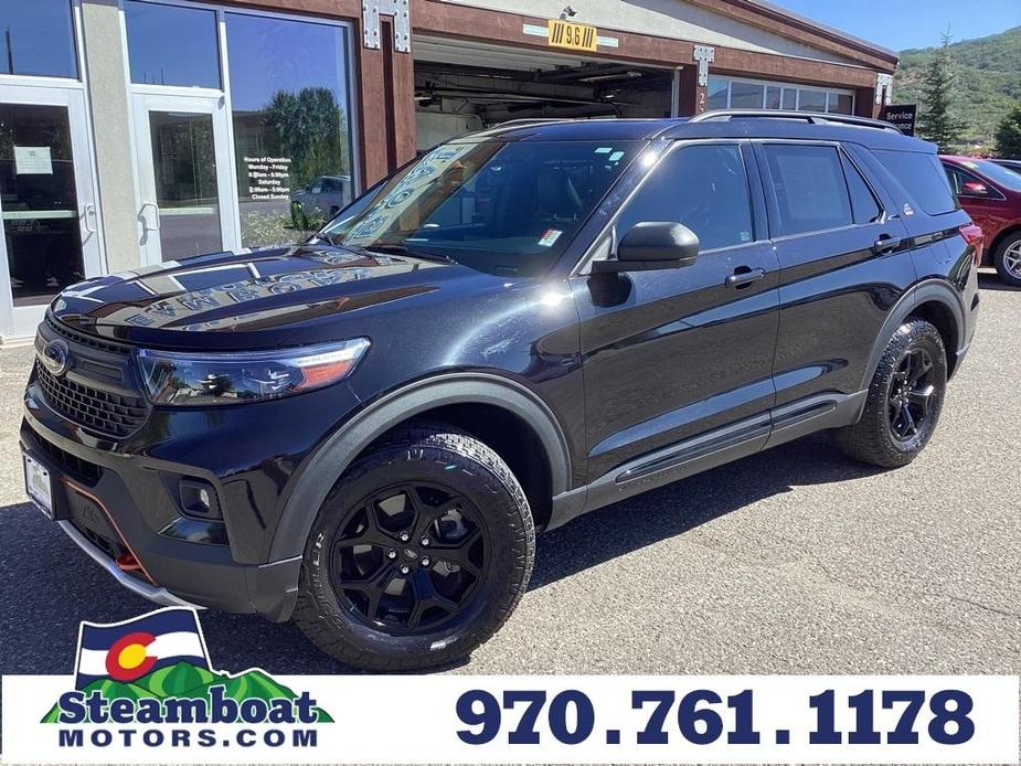 used 2022 Ford Explorer car, priced at $40,990