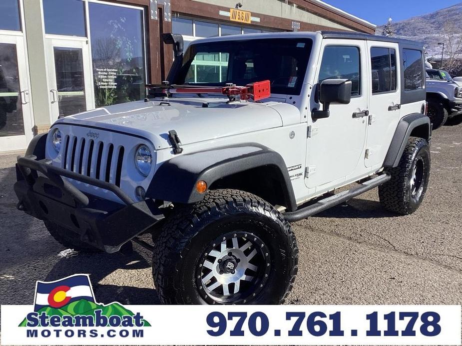 used 2018 Jeep Wrangler JK Unlimited car, priced at $24,489