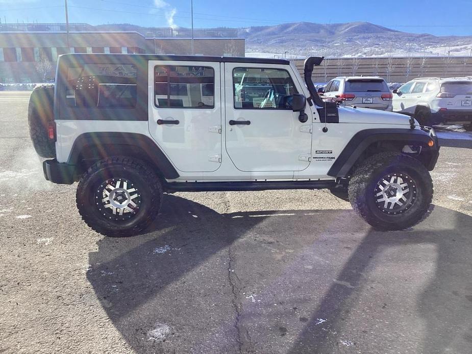 used 2018 Jeep Wrangler JK Unlimited car, priced at $24,489