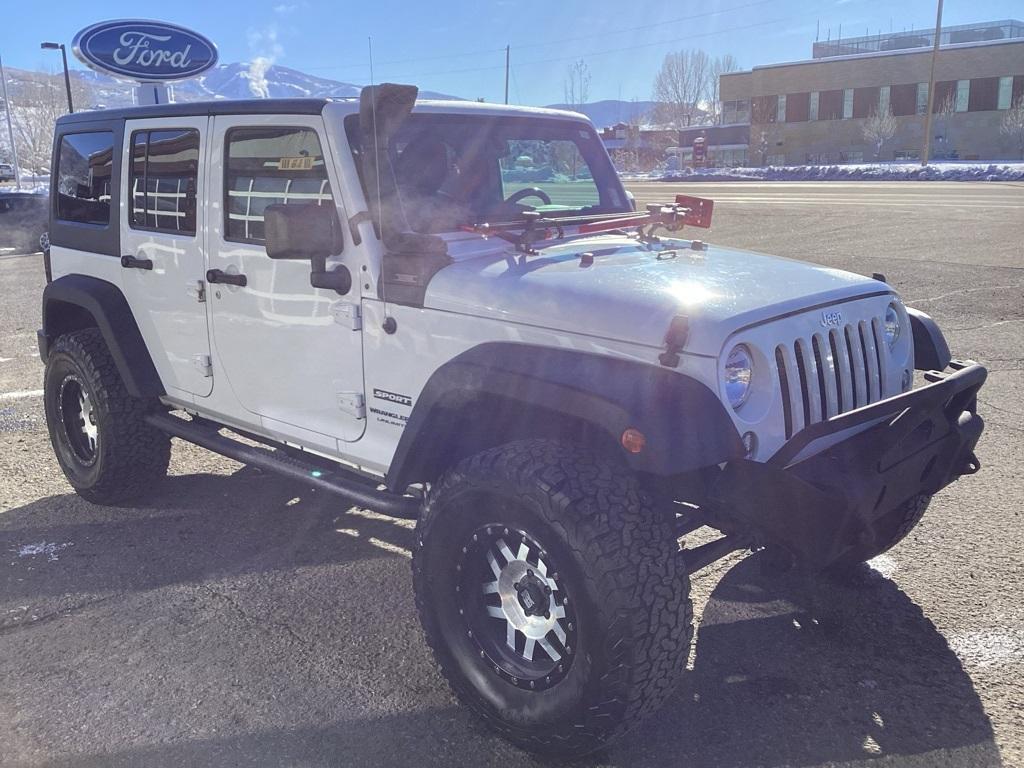 used 2018 Jeep Wrangler JK Unlimited car, priced at $24,489