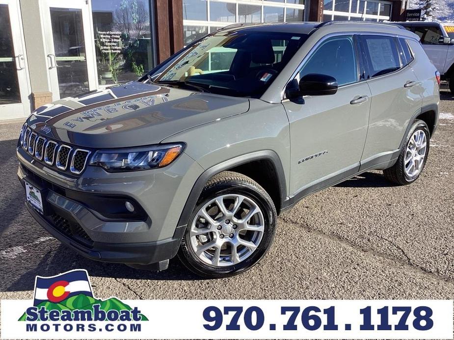 used 2023 Jeep Compass car, priced at $27,489