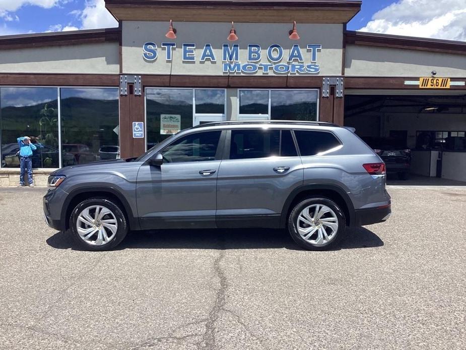 used 2021 Volkswagen Atlas car, priced at $29,490