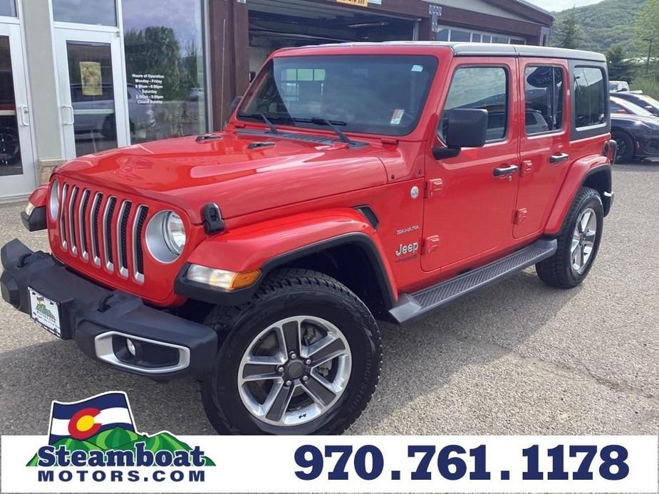 used 2018 Jeep Wrangler Unlimited car, priced at $29,490