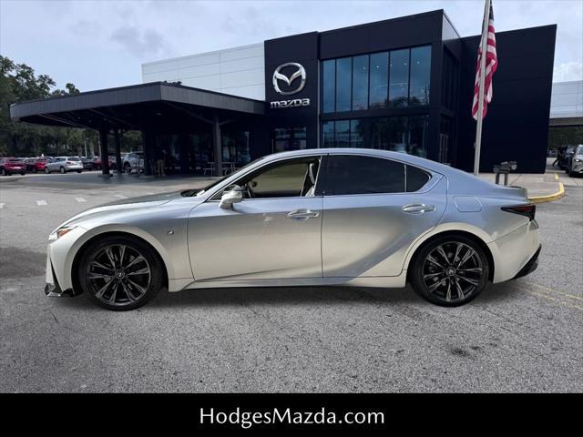 used 2021 Lexus IS 350 car, priced at $32,247