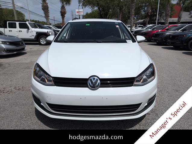used 2015 Volkswagen Golf SportWagen car, priced at $10,750