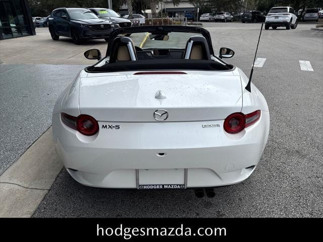 new 2025 Mazda MX-5 Miata car, priced at $34,709