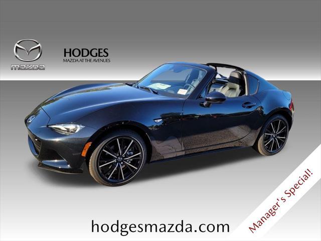 new 2024 Mazda MX-5 Miata RF car, priced at $38,420