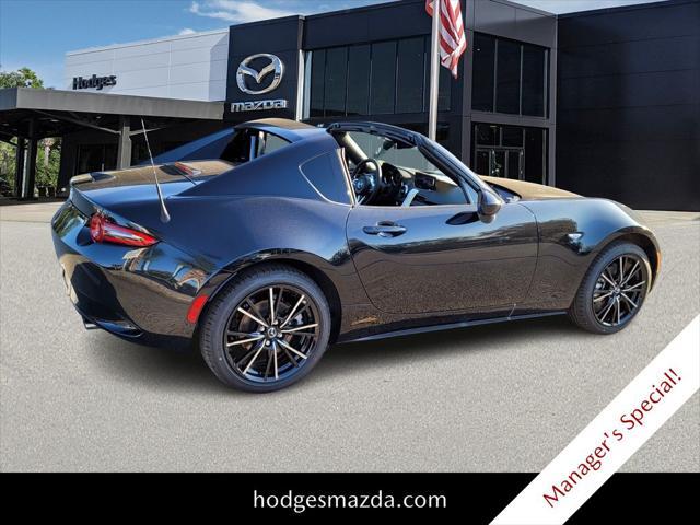 new 2024 Mazda MX-5 Miata RF car, priced at $37,070