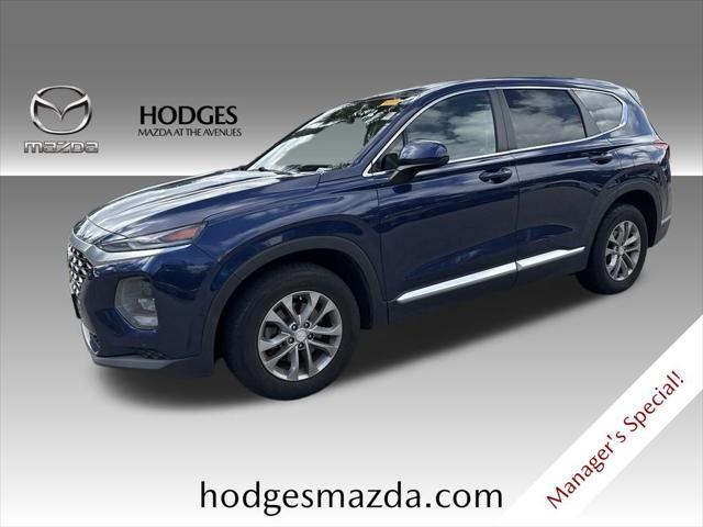 used 2019 Hyundai Santa Fe car, priced at $10,648