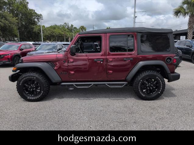 used 2021 Jeep Wrangler Unlimited car, priced at $29,750