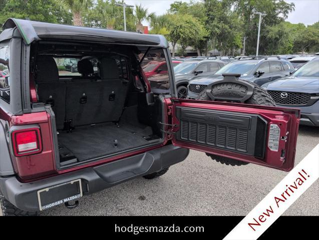 used 2021 Jeep Wrangler Unlimited car, priced at $29,991