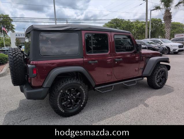 used 2021 Jeep Wrangler Unlimited car, priced at $29,750