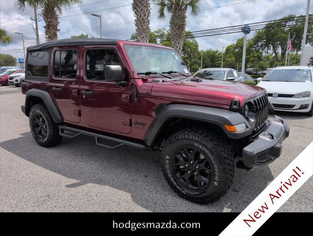 used 2021 Jeep Wrangler Unlimited car, priced at $29,991