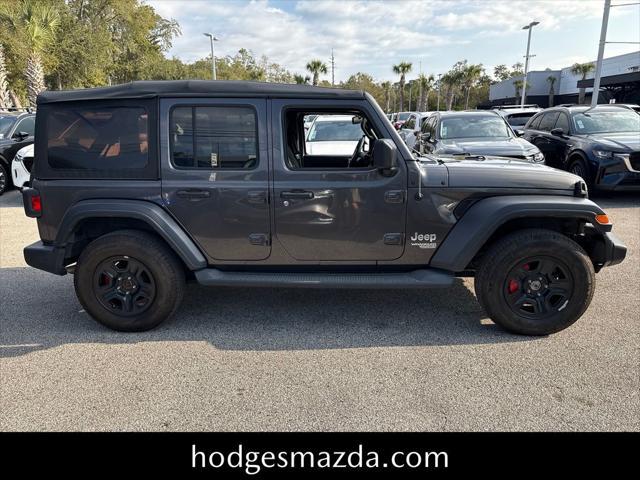 used 2020 Jeep Wrangler Unlimited car, priced at $22,946