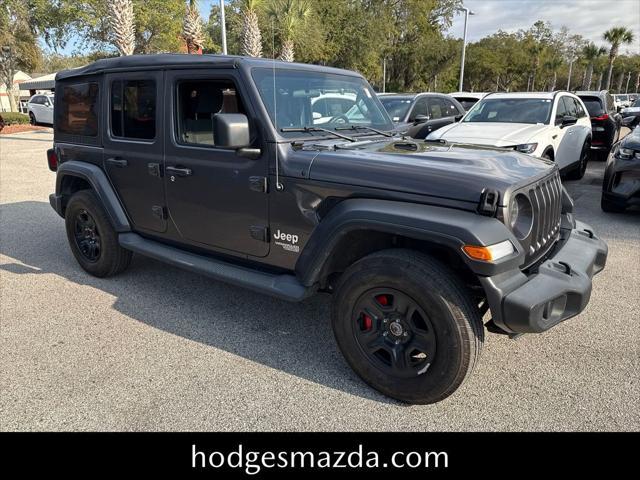 used 2020 Jeep Wrangler Unlimited car, priced at $22,946