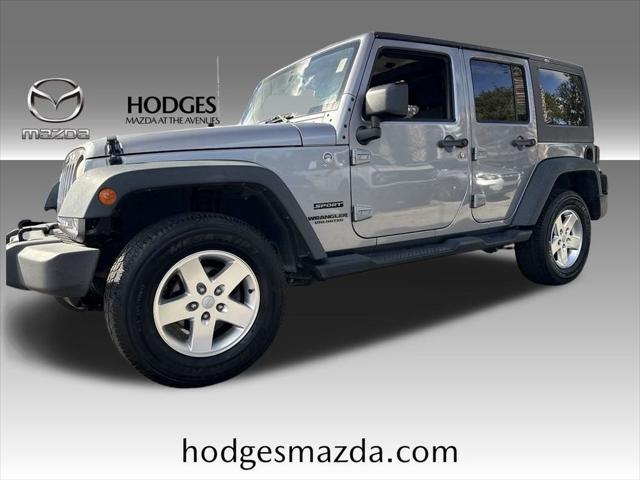 used 2014 Jeep Wrangler Unlimited car, priced at $13,198