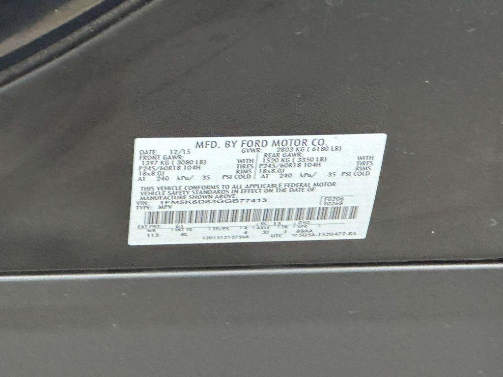 used 2016 Ford Explorer car, priced at $12,899