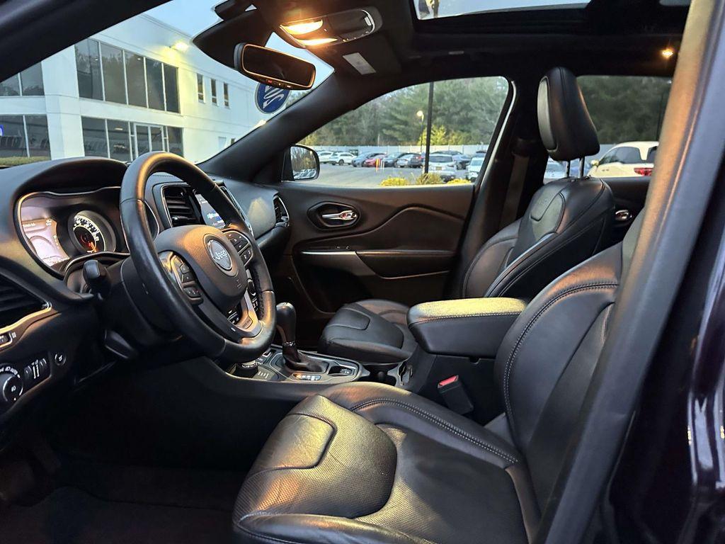 used 2021 Jeep Cherokee car, priced at $20,735