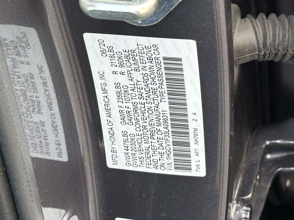 used 2020 Honda Accord car, priced at $21,987