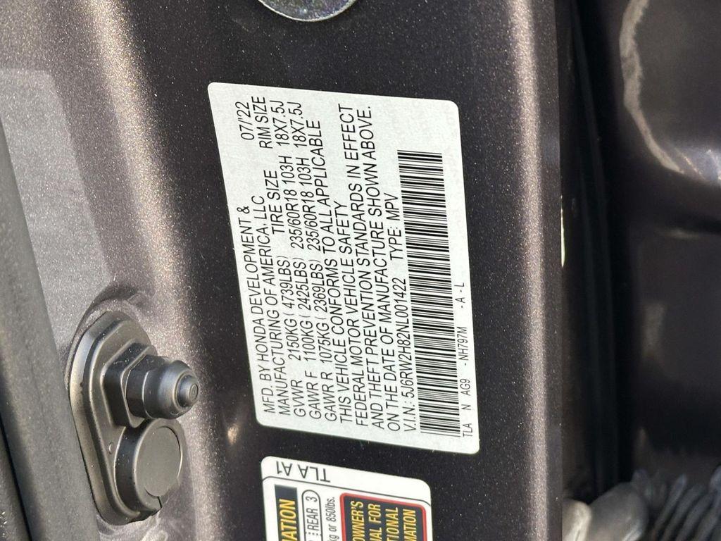 used 2022 Honda CR-V car, priced at $28,797