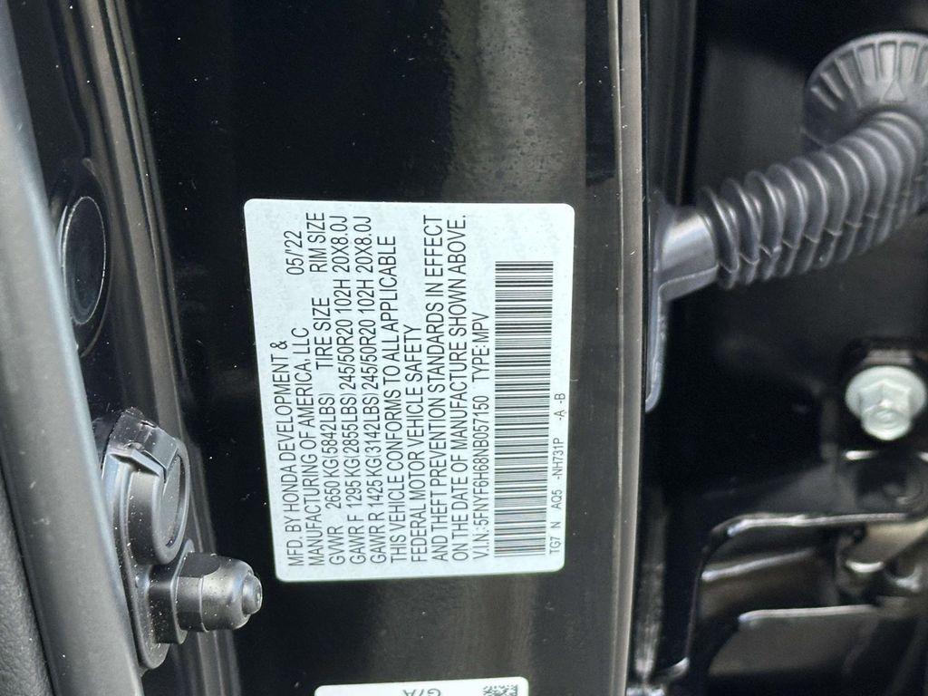 used 2022 Honda Pilot car, priced at $36,894