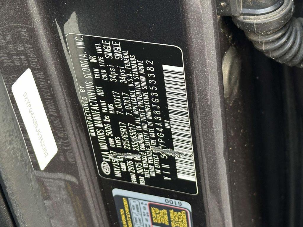 used 2018 Kia Sorento car, priced at $10,898