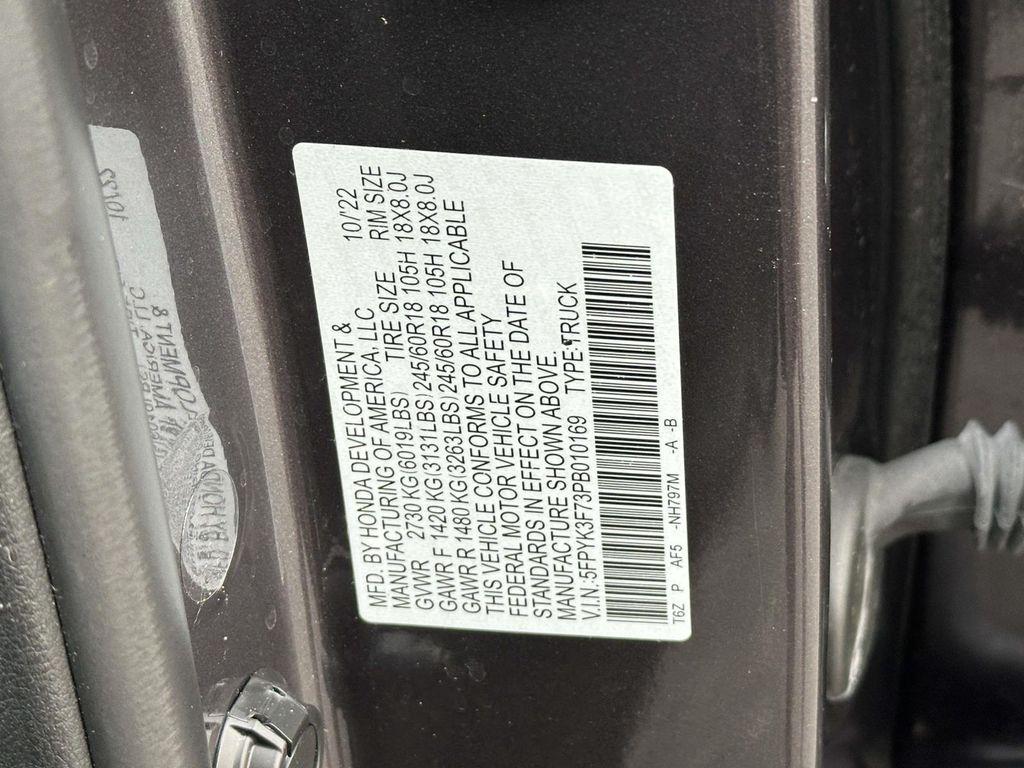 used 2023 Honda Ridgeline car, priced at $35,987