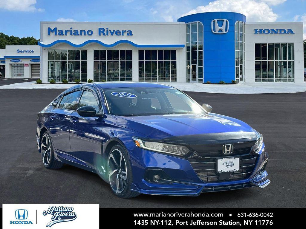 used 2021 Honda Accord car, priced at $23,987
