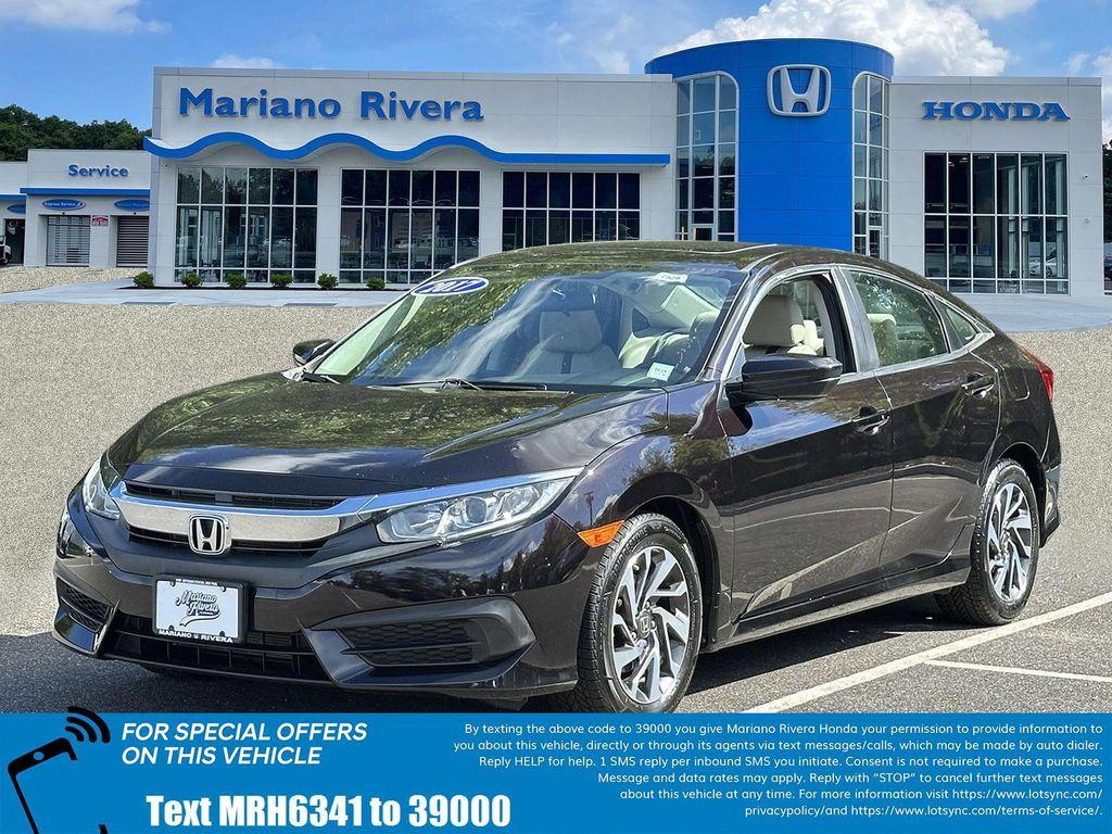 used 2017 Honda Civic car, priced at $15,987