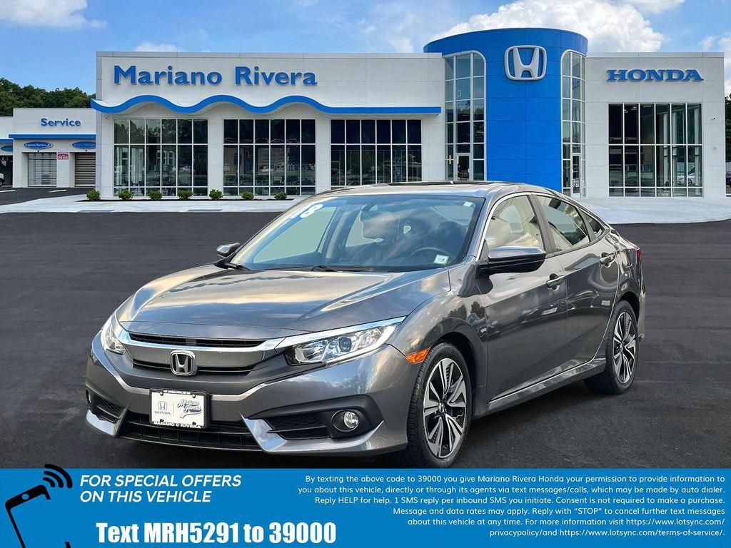used 2018 Honda Civic car, priced at $17,853
