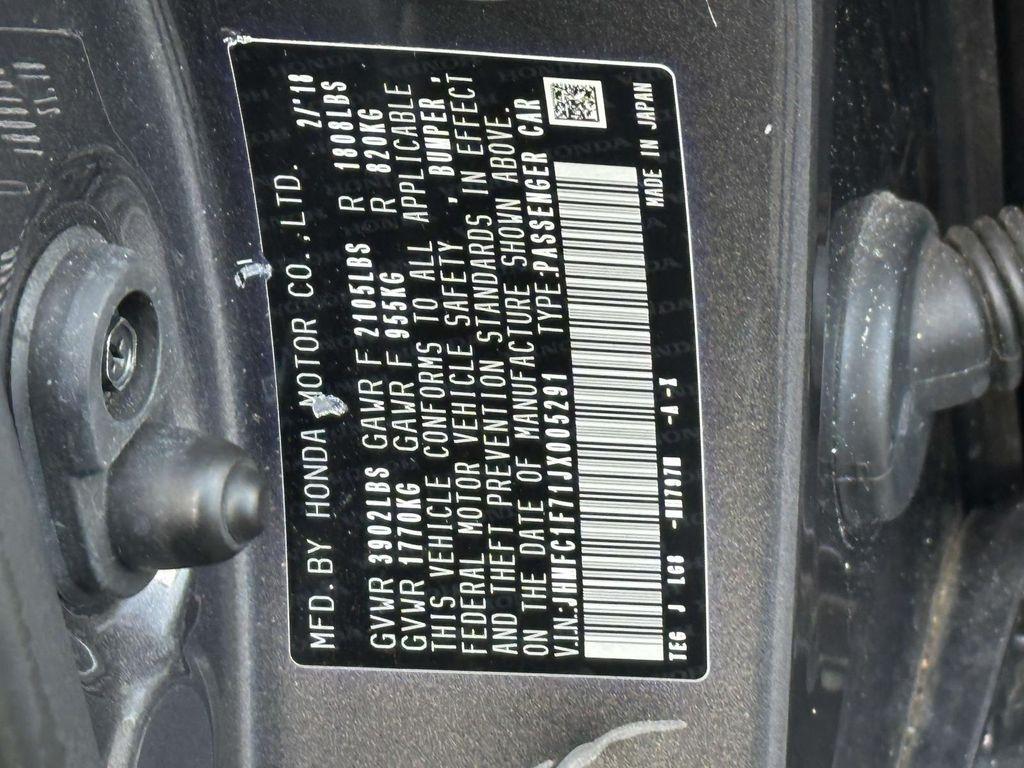 used 2018 Honda Civic car, priced at $17,853