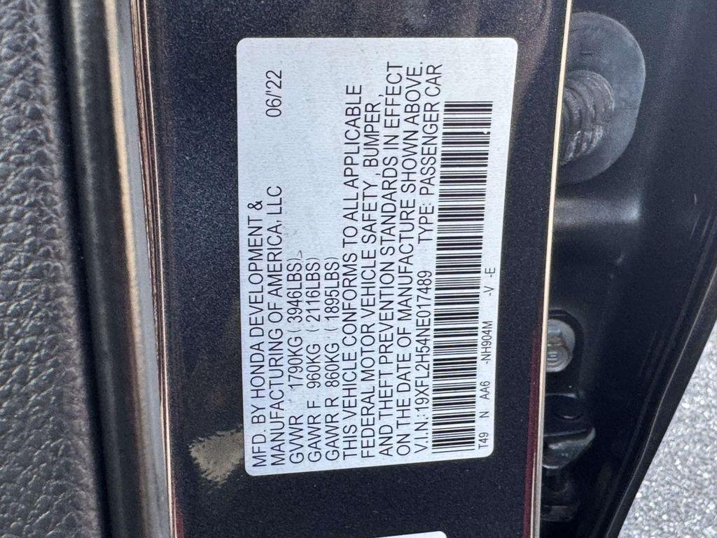 used 2022 Honda Civic car, priced at $21,599