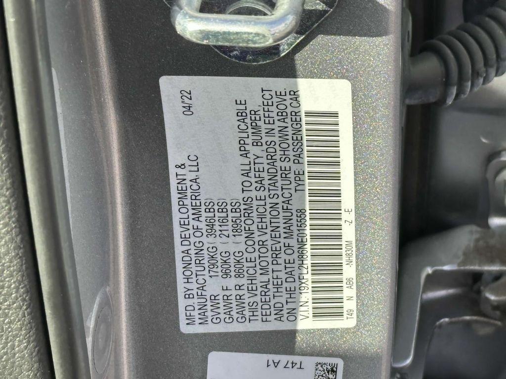 used 2022 Honda Civic car, priced at $22,994